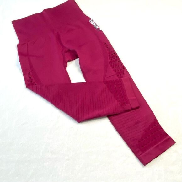 GYMSHARK ENERGY CROPPED LEGGINGS - Picture 2 of 12